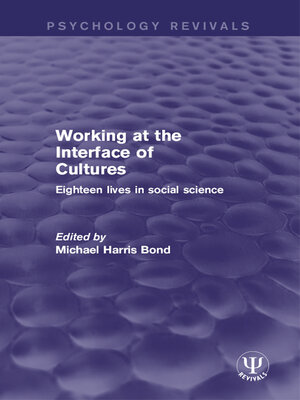 cover image of Working at the Interface of Cultures